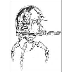 Coloriage Star Wars (Films et Séries TV) #172317 à imprimer et colorier