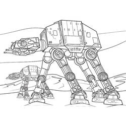 Coloriage Star Wars (Films et Séries TV) #172319 à imprimer et colorier