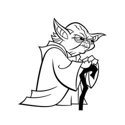 Coloriage Star Wars (Films et Séries TV) #172330 à imprimer et colorier