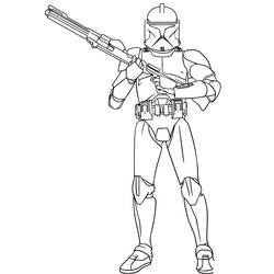 Coloriage Star Wars (Films et Séries TV) #172338 à imprimer et colorier