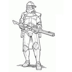 Coloriage Star Wars (Films et Séries TV) #172340 à imprimer et colorier