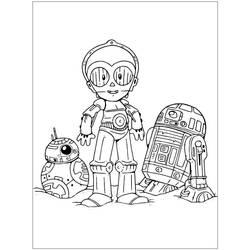 Coloriage Star Wars (Films et Séries TV) #172349 à imprimer et colorier