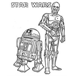 Coloriage Star Wars (Films et Séries TV) #172356 à imprimer et colorier