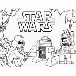 Coloriage Star Wars (Films et Séries TV) #172364 à imprimer et colorier