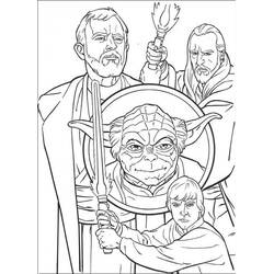 Coloriage Star Wars (Films et Séries TV) #172368 à imprimer et colorier