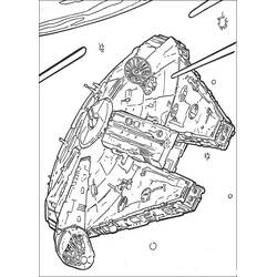 Dessin à colorier: Star Wars (Films et Séries TV) #70536 - Coloriages à Imprimer Gratuits