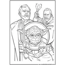 Dessin à colorier: Star Wars (Films et Séries TV) #70557 - Coloriages à Imprimer Gratuits