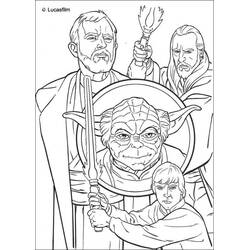 Dessin à colorier: Star Wars (Films et Séries TV) #70570 - Coloriages à Imprimer Gratuits