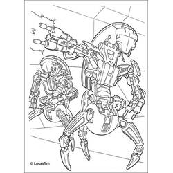 Dessin à colorier: Star Wars (Films et Séries TV) #70654 - Coloriages à Imprimer Gratuits