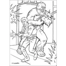 Coloriage Star Wars (Films et Séries TV) #70655 à imprimer et colorier