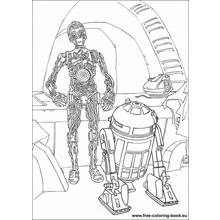 Coloriage Star Wars (Films et Séries TV) #70662 à imprimer et colorier