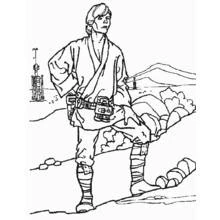 Coloriage Star Wars (Films et Séries TV) #70664 à imprimer et colorier