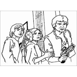 Dessin à colorier: Star Wars (Films et Séries TV) #70806 - Coloriages à Imprimer Gratuits