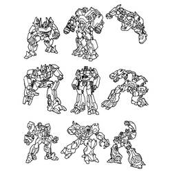 Page de coloriage Transformers (Films et Séries TV) #180268, gratuite à imprimer