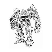 Dessin à colorier: Transformers (Films et Séries TV) #75095 - Coloriages à Imprimer Gratuits