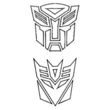 Dessin à colorier: Transformers (Films et Séries TV) #75100 - Coloriages à Imprimer Gratuits