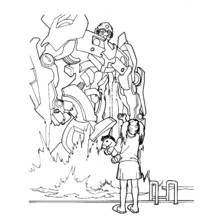 Coloriage Transformers (Films et Séries TV) #75159 à imprimer et colorier