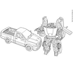 Dessin à colorier: Transformers (Films et Séries TV) #75200 - Coloriages à Imprimer Gratuits