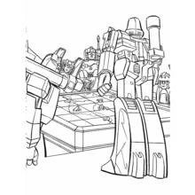 Coloriage Transformers (Films et Séries TV) #75202 à imprimer et colorier