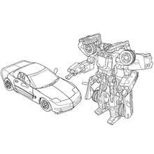 Dessin à colorier: Transformers (Films et Séries TV) #75217 - Coloriages à Imprimer Gratuits