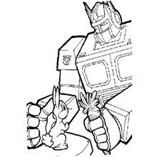 Dessin à colorier: Transformers (Films et Séries TV) #75291 - Coloriages à Imprimer Gratuits