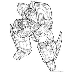 Coloriage Transformers (Films et Séries TV) #75318 à imprimer et colorier