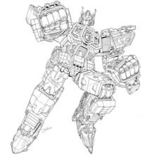 Dessin à colorier: Transformers (Films et Séries TV) #75319 - Coloriages à Imprimer Gratuits