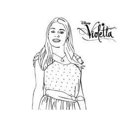 Dessins à colorier: Violetta - Coloriages à Imprimer Gratuits