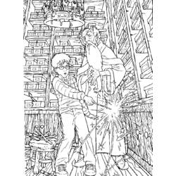 Dessin à colorier: Harry Potter (Films) #69538 - Coloriages à Imprimer Gratuits