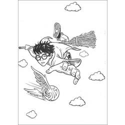 Dessin à colorier: Harry Potter (Films) #69564 - Coloriages à Imprimer Gratuits