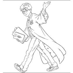 Dessin à colorier: Harry Potter (Films) #69566 - Coloriages à Imprimer Gratuits