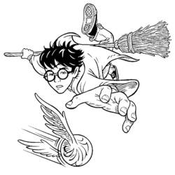Dessin à colorier: Harry Potter (Films) #69581 - Coloriages à Imprimer Gratuits
