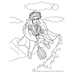 Dessin à colorier: Harry Potter (Films) #69619 - Coloriages à Imprimer Gratuits