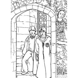 Dessin à colorier: Harry Potter (Films) #69650 - Coloriages à Imprimer Gratuits