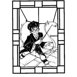 Dessin à colorier: Harry Potter (Films) #69653 - Coloriages à Imprimer Gratuits