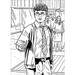 Dessin à colorier: Harry Potter (Films) #69670 - Coloriages à Imprimer Gratuits