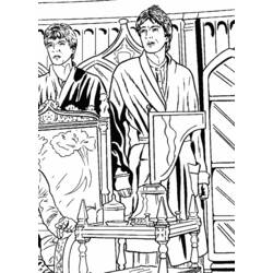 Dessin à colorier: Harry Potter (Films) #69740 - Coloriages à Imprimer Gratuits