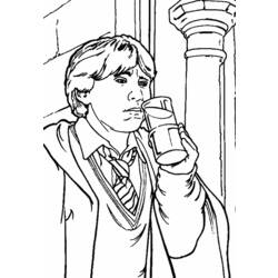 Dessin à colorier: Harry Potter (Films) #69838 - Coloriages à Imprimer Gratuits