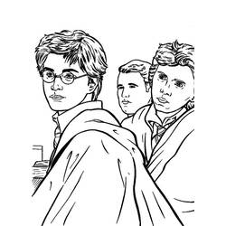 Dessin à colorier: Harry Potter (Films) #69840 - Coloriages à Imprimer Gratuits