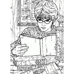 Dessin à colorier: Harry Potter (Films) #69882 - Coloriages à Imprimer Gratuits