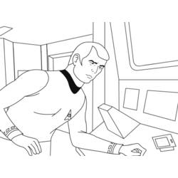 Dessin à colorier: Star Trek (Films) #70141 - Coloriages à Imprimer Gratuits