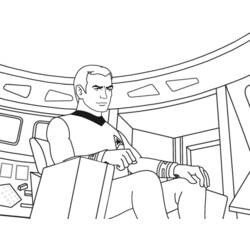 Dessin à colorier: Star Trek (Films) #70144 - Coloriages à Imprimer Gratuits