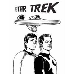 Dessin à colorier: Star Trek (Films) #70150 - Coloriages à Imprimer Gratuits