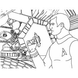 Dessin à colorier: Star Trek (Films) #70157 - Coloriages à Imprimer Gratuits