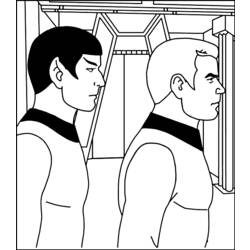 Dessin à colorier: Star Trek (Films) #70159 - Coloriages à Imprimer Gratuits