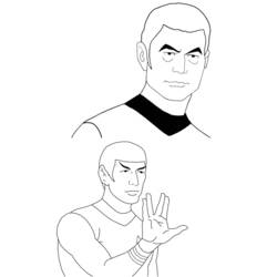 Dessin à colorier: Star Trek (Films) #70161 - Coloriages à Imprimer Gratuits