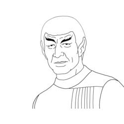 Dessin à colorier: Star Trek (Films) #70163 - Coloriages à Imprimer Gratuits