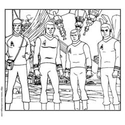 Dessin à colorier: Star Trek (Films) #70168 - Coloriages à Imprimer Gratuits