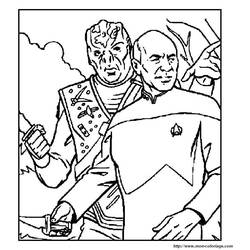 Dessin à colorier: Star Trek (Films) #70170 - Coloriages à Imprimer Gratuits