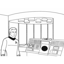 Dessin à colorier: Star Trek (Films) #70172 - Coloriages à Imprimer Gratuits